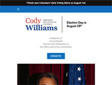 Tablet Screenshot of codywilliams4jp.com